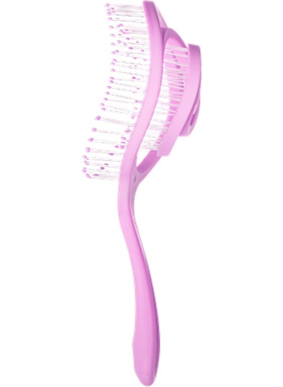 MIXUP 3d Soft Touch Hair Brush Lilac  - Image 2