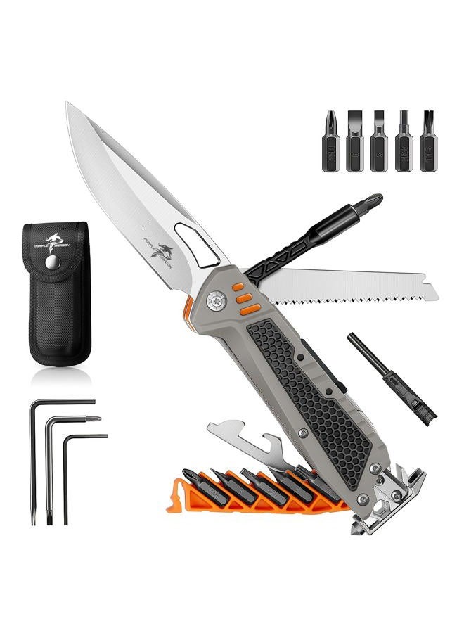 Purple Dragon 13-in-1 Multitool– Grey - Image 1