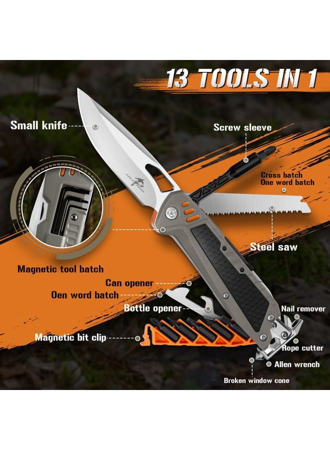 Purple Dragon 13-in-1 Multitool– Grey - Image 2