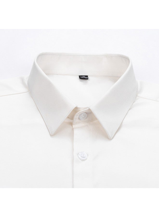 FOLUNSI Men's Summer Two-piece Business Casual Set - Light Luxury, Breathable, Simple & Loose Fit, Soft & Comfortable Shirt Outfit - Image 3