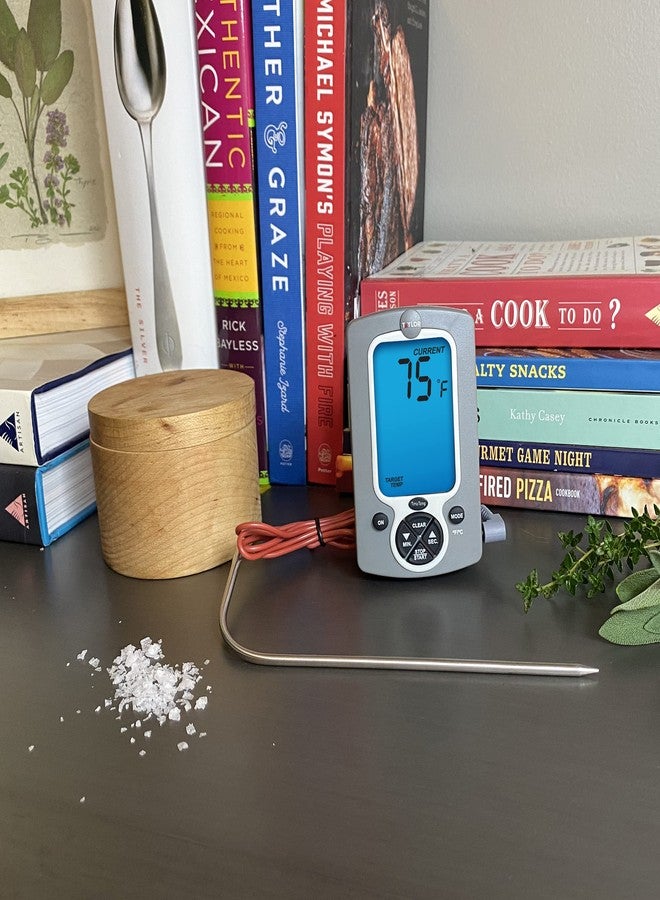 Taylor Instant Read Wired Probe Digital Meat Food Grill BBQ Cooking Kitchen Thermometer White - Image 4