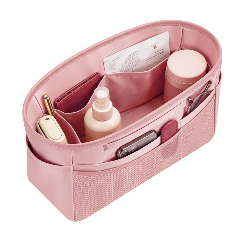 GIVLEFLY Purse Organizer Insert for Tote Bag 1299 Inch Satin Bag Organizer Multi Pocket Handbag Organizer for Everyday Totes - Image 2