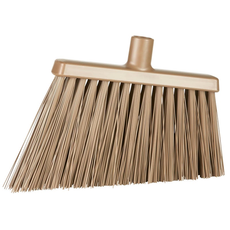 Vikan 291466 Broom, Angle Cut, 11.4" Extra Stiff, Brown - Image 1