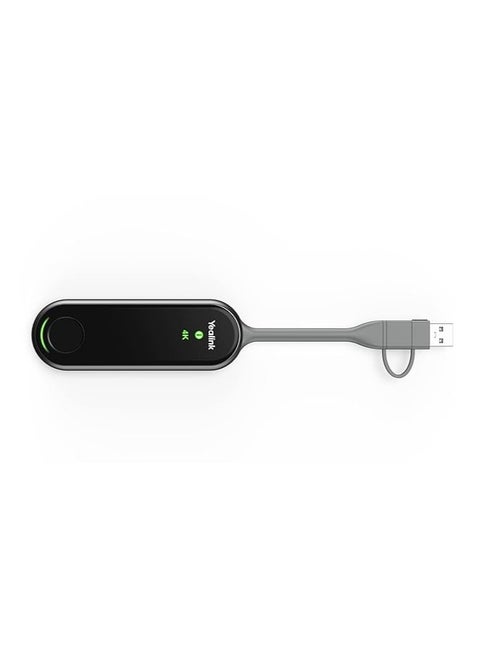 YeaLink WPP30 USB Type-C 4K Wireless Presentation Pod, Black (1303112)