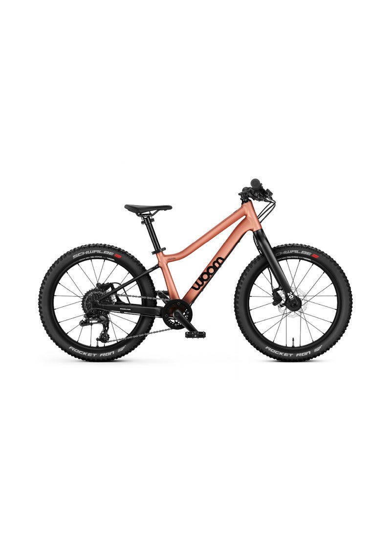 Woom OFF 4 Kids Mountain Bike|20-inch Wheels|Lightweight Aluminum Junior Trail Bicycle|Youth MTB|Terra Coppa Frame - Image 1