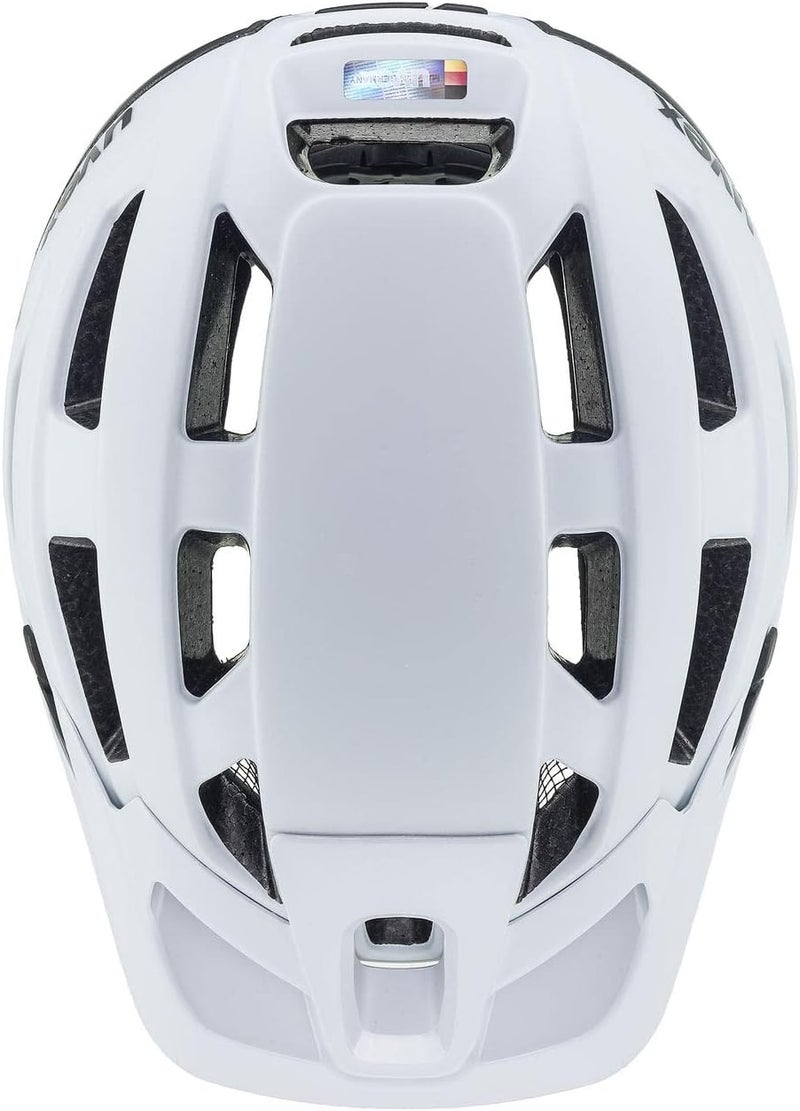 UVEX خوذة دراجة Uvex Finale 2.0 - سلامة دروب MTB - تهوية متقدمة - نظام IAS قابل للتعديل - مقاس 52-57 سم، سحاب داكن/فضي - Image 5