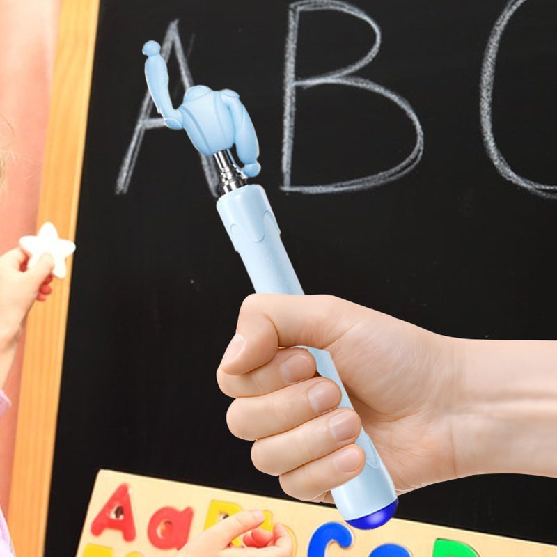Green Ergonomic Flexible Non Slip Telescopic Pointer Rod for Teachers Classroom Use - Image 4