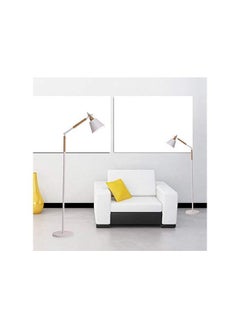 Daamudi Nordic Wooden Floor Lamp By Daamudi - White  - Image 1