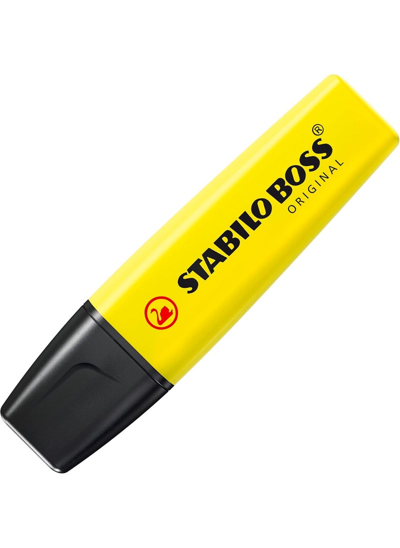 STABILO STABILO Highlighter BOSS ORIGINAL  Big Box of 4  Yellow Orange Green Pink  - Image 2