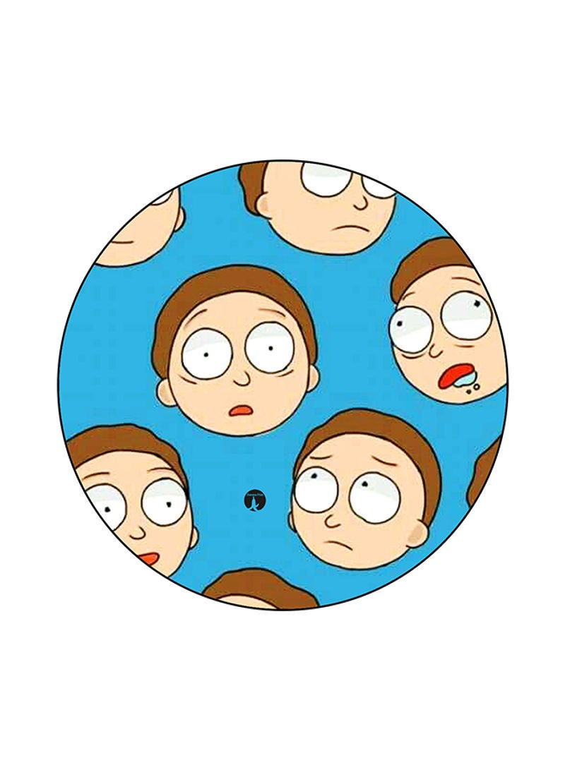 The Rick And Morty Printed Mouse Pad multicolor