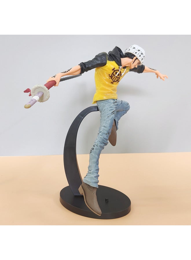 Hand-made Cartoon One Piece Trafalgar Luo Battle Version Model Decoration Boxed Birthday Gift-Color:Battle Bag  - Image 1