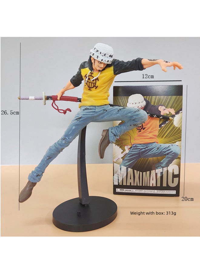 Hand-made Cartoon One Piece Trafalgar Luo Battle Version Model Decoration Boxed Birthday Gift-Color:Battle Bag  - Image 4