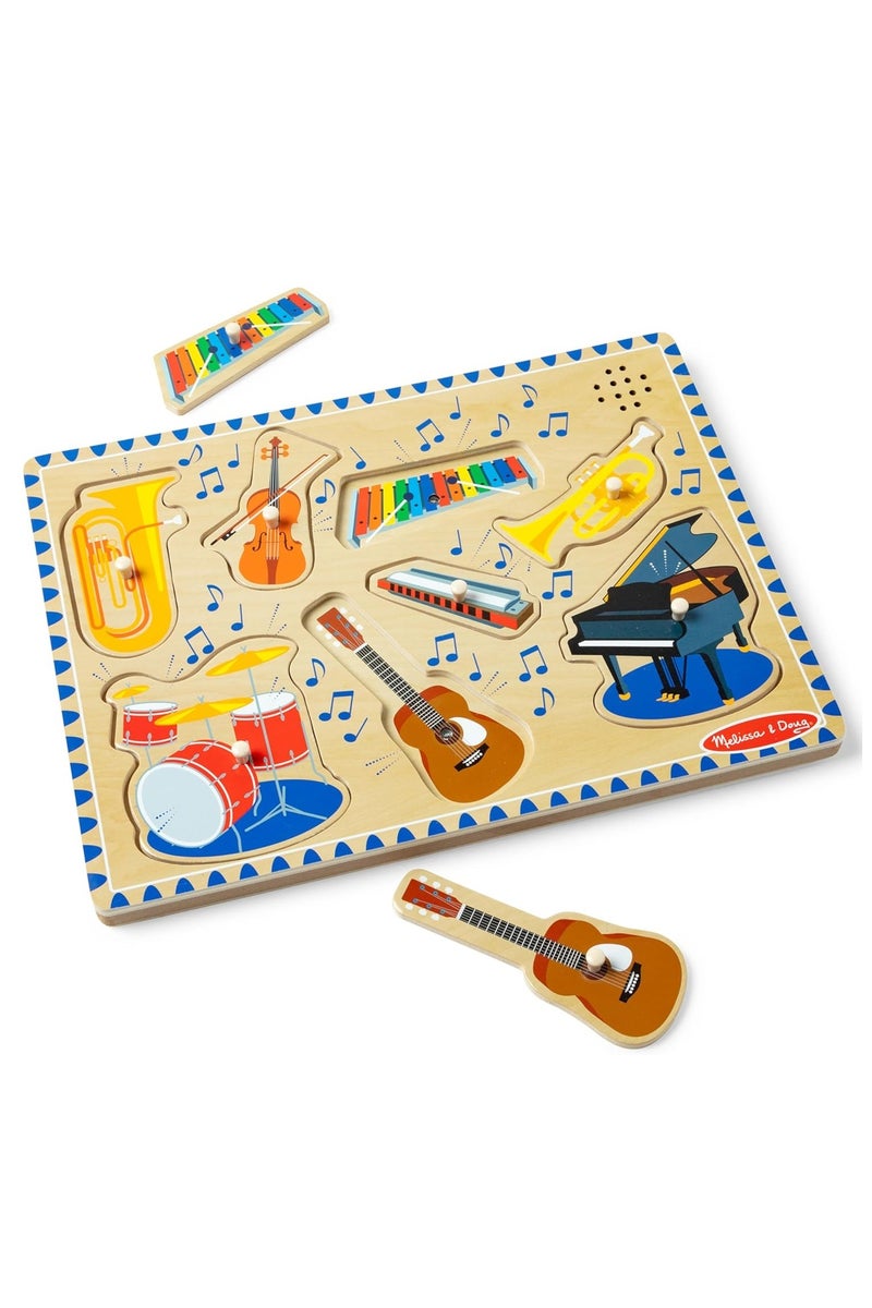 Melissa and Doug Musical Instruments Sound Puzzle (MD732) - Image 4