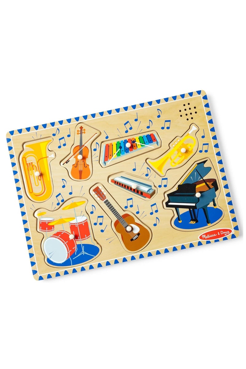Melissa and Doug Musical Instruments Sound Puzzle (MD732) - Image 1