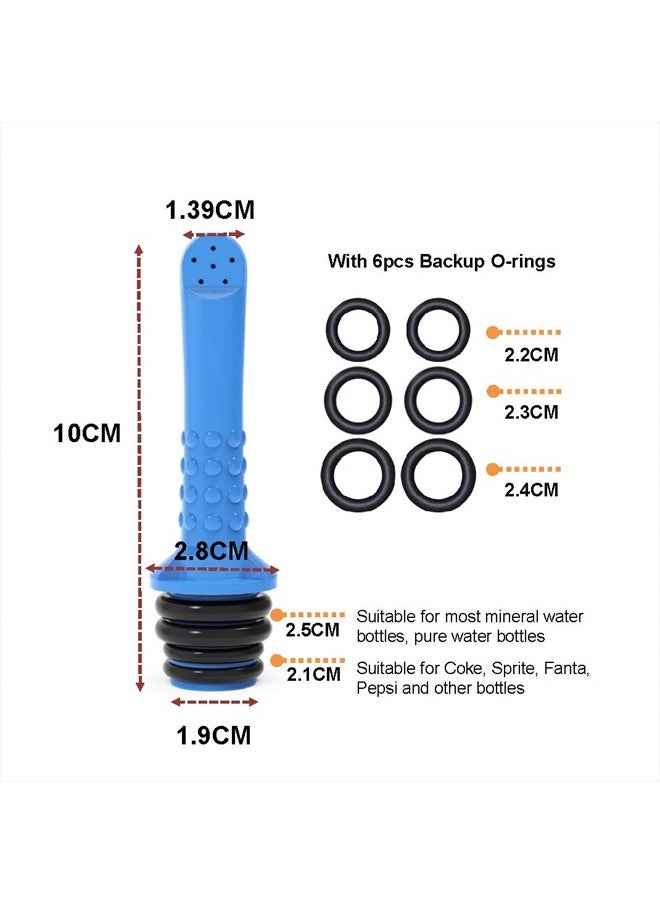 TONELIFE - 3PCS-Pack Portable Bidet Pipe for Toilet, Universal Travel Bidet Compatible with Your Plastic Bottle - Handheld Shattaf for Personal Hygiene, Cleaning, Washing, Outdoor, Camping, Driver,Postpartum - Image 1