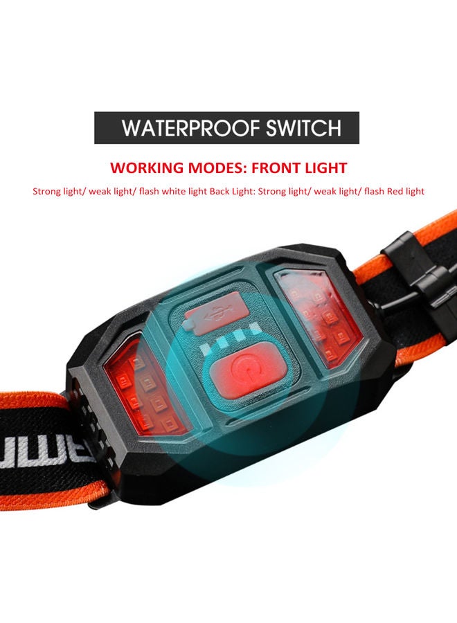 مصباح LED للرأس قابل للشحن متعدد الألوان - Image 5