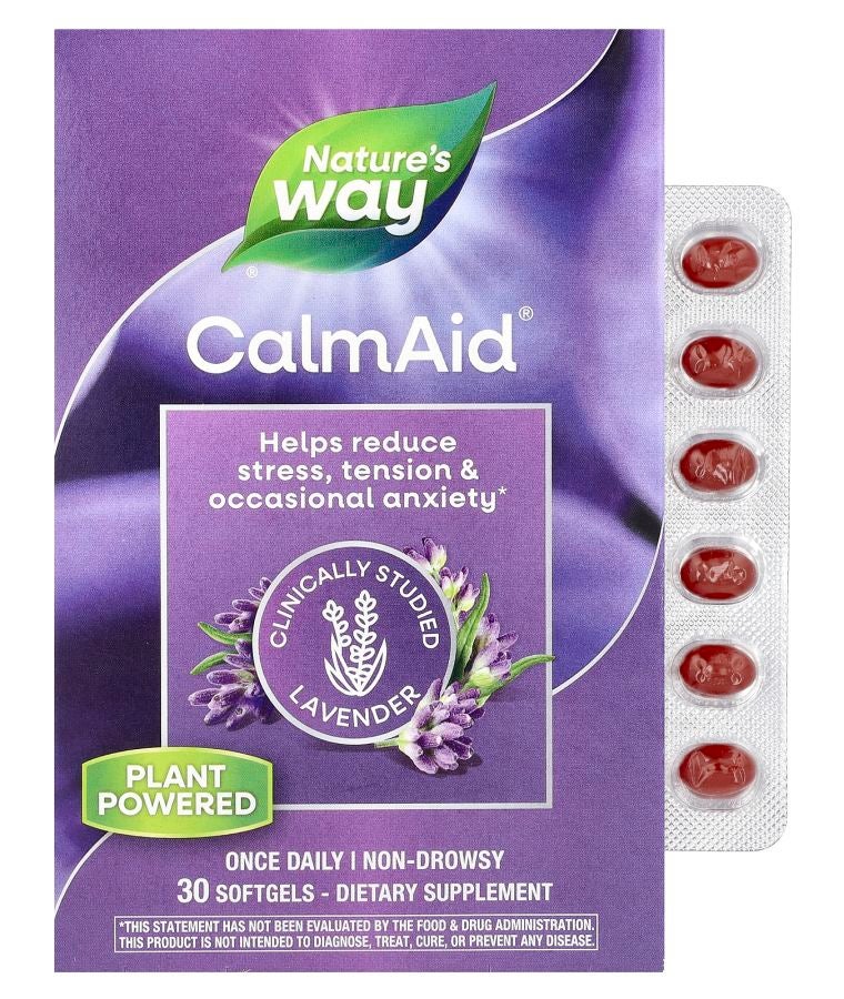 CalmAid Clinically Studied Lavender 80 mg 30 Softgels