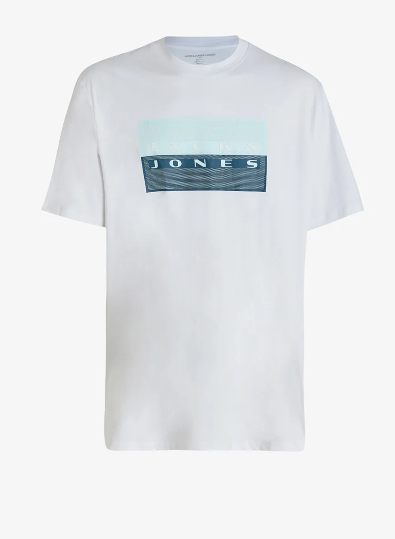 Plus Size Graphic Crew Neck T-Shirt