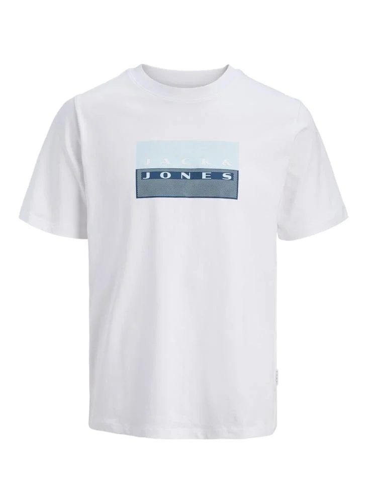 JACK & JONES  Plus Size Graphic Crew Neck T-Shirt for Men | Best Price UAE