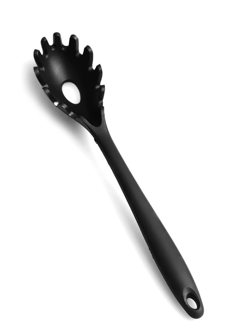 Silicone Pasta Scoop, Black Color  - Image 2