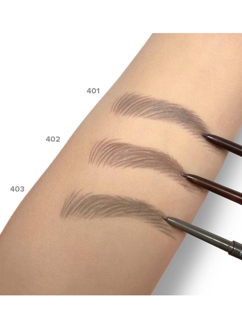 LAMEL - Lamel Micro Brow Pencil 402 Chocolate 0.12gm - Image 1
