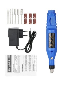 NIBEMINENT Mini Electric Grinder Set Blue/Black/Silver  - Image 1