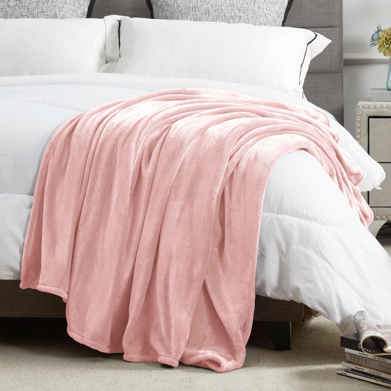 Dreamnine كبير الحجم ناعم غامض من الفانيلا الصوف بطانية لأريكة الأريكة 60 "× 80" - Image 2