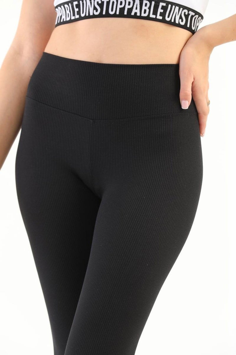 Hepsine Rakip Rivaling All Women's Ribbed Tights  - Image 1
