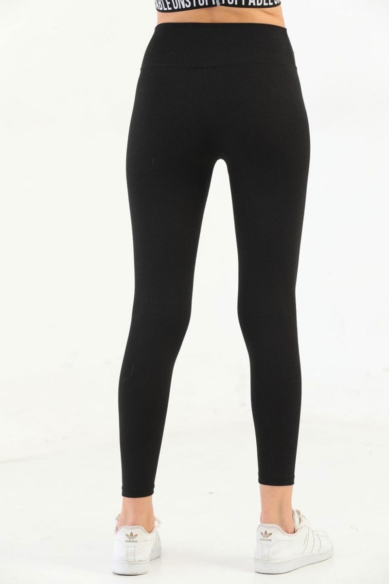Hepsine Rakip Rivaling All Women's Ribbed Tights  - Image 3