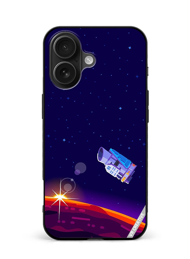 VR CREATIVE Protective Case Cover For Apple iPhone 16 Plus Space Design Multicolour