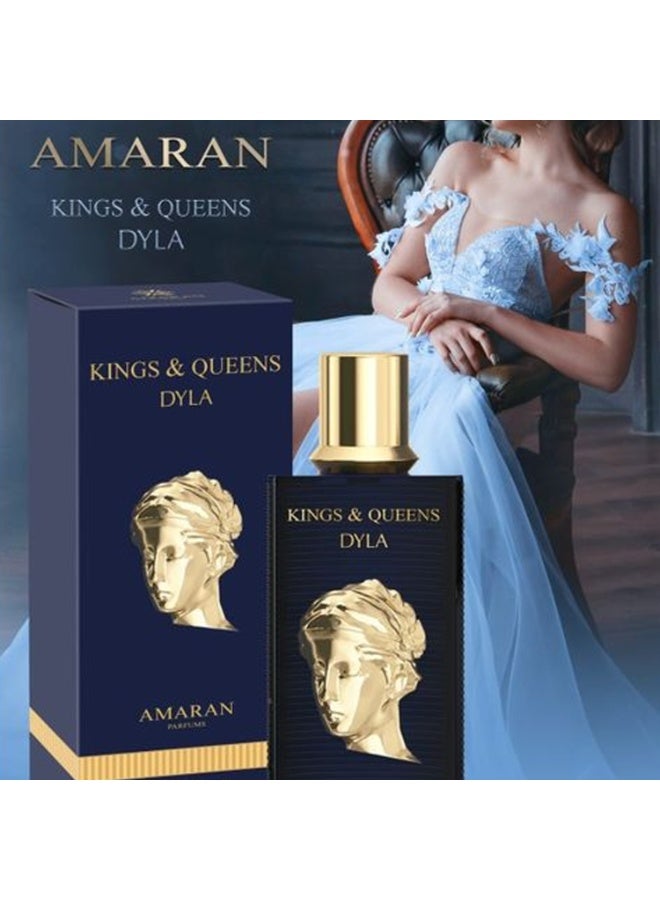 AMARAN Kings & Queens Dyla - For Women EDP - 100ML - Image 4