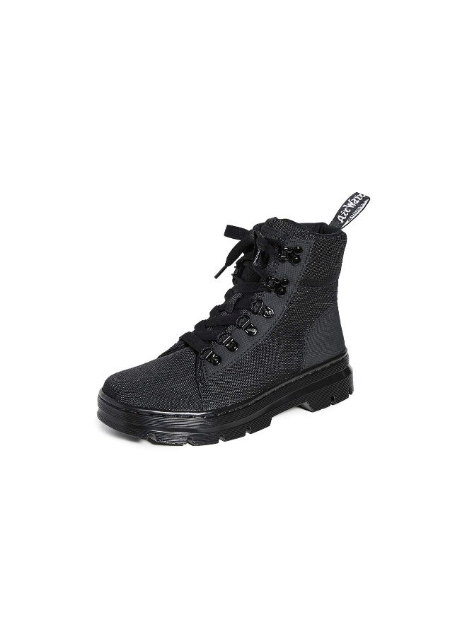 Dr Martens Womens Combs W Combat Boot BlackBlack 6