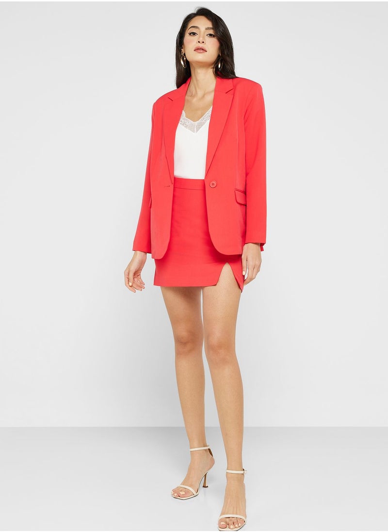 VERO MODA - High Waist Mini Skirt - Image 1