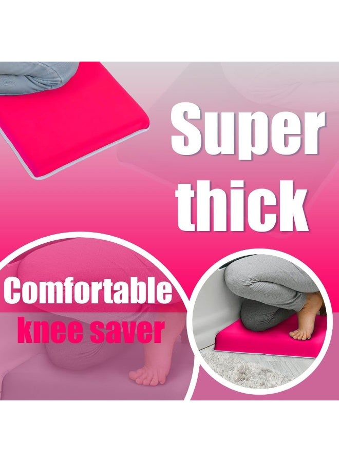 Supa Ant Baby Bath Kneeler and Elbow Rest Pad -Mom’s Choice Award Winner -US-Designed Extra Thick Bathtub Kneeling Pad with 8 Suction Cups, 5-Pocket Organizer, Non-Slip, Cushioned, Durable (Pink) - Image 5