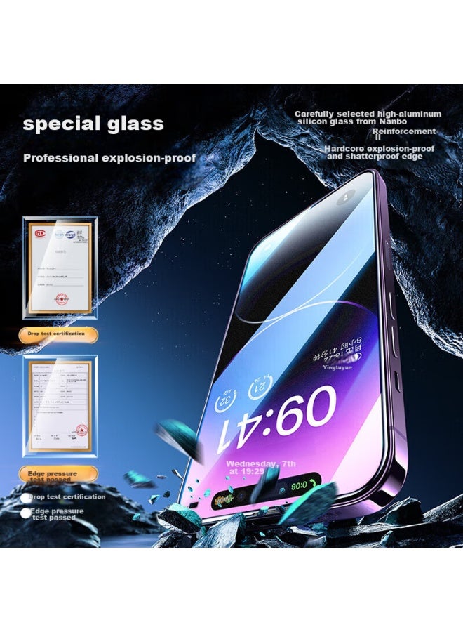 Smartdevil Tempered Glass Screen Protector For Iphone 14 Pro, Anti-dust Earpiece Protection, Shatterproof, Anti-fingerprint, Ultra-thin, Hd Clear, Full Screen, No Black Border, Dust-free Installation, No Bubbles - Image 3