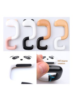 SYOSI Purse Hook for Table, Foldable Purse Hanger, Purse Holder for Student Table Desk Restroom Office Shool Restraurant, Handbag Hook Holder Hand Bag Hanger for Tables, Desks(4PC)  - Image 3