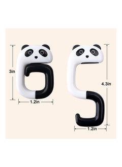 SYOSI Purse Hook for Table, Foldable Purse Hanger, Purse Holder for Student Table Desk Restroom Office Shool Restraurant, Handbag Hook Holder Hand Bag Hanger for Tables, Desks(4PC)  - Image 2