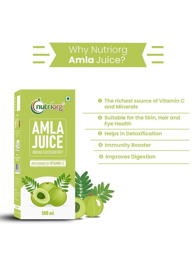 nutriorg مجموعة تعزيز المناعة من نوتريورغ (أملا، ألوفيرا، عصير تعزيز المناعة) 500 مل - Image 4