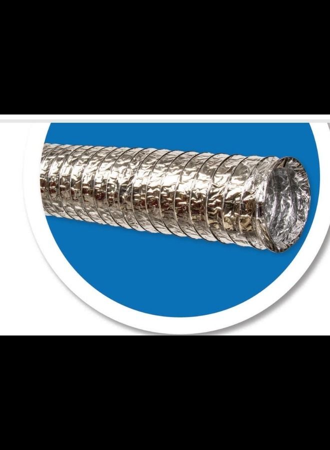 ABBASALI Flexible Duct Non-Insulated 12" 