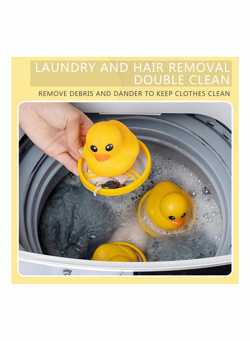 Pet Hair Remover for Laundry Lint Catcher for Washing Machine Hair Filter Cleaning Mesh Bag Reusable Pet Hair Remover Laundry Filter Washer Lint Trap Net Pouch - Image 3