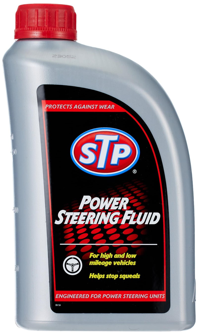 STP Power Steering Fluid Steering Wheel Cleaner Protects Against Wear and Pump Breakdown in Cars and Trucks 32 Oz STP