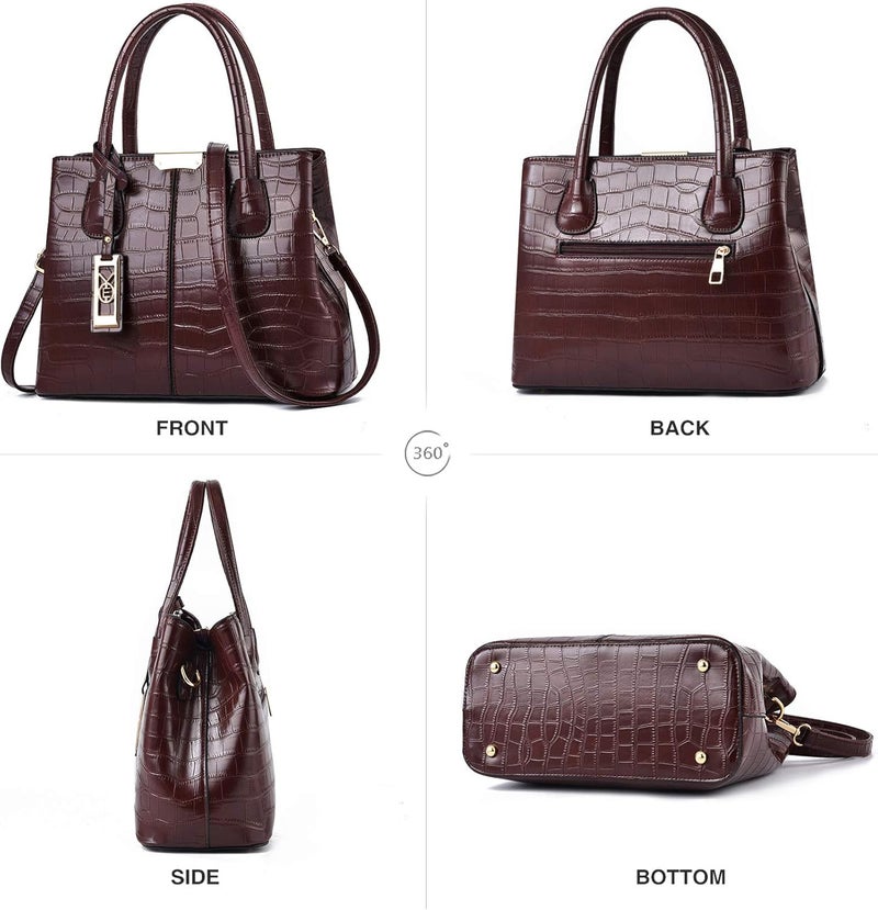 COCIFER Purses and Handbags for Women Shoulder Tote Bags Top Handle Satchel - Image 2