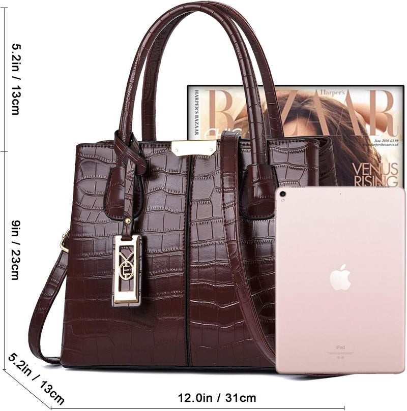 COCIFER Purses and Handbags for Women Shoulder Tote Bags Top Handle Satchel - Image 3