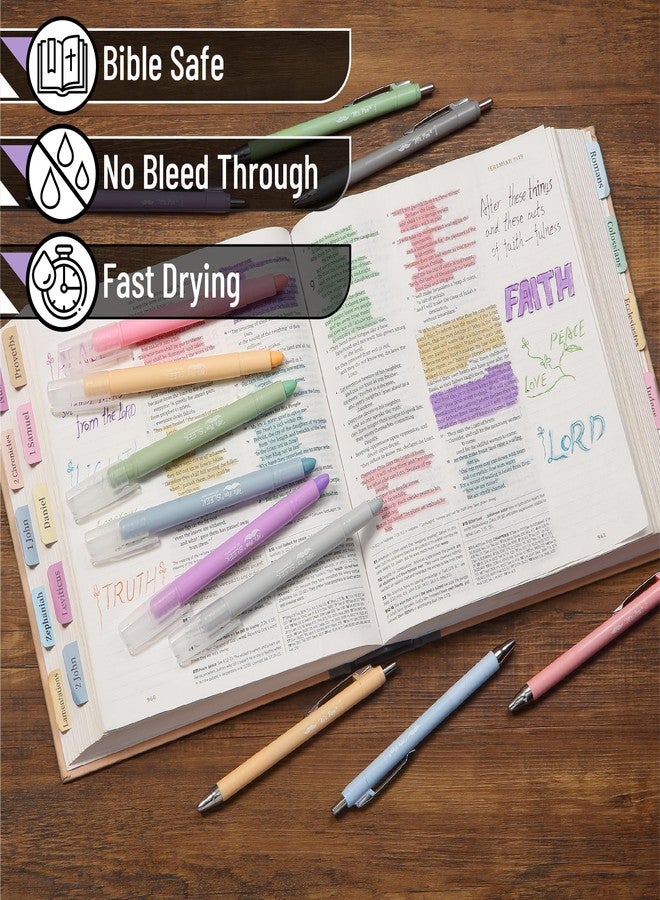 Mr. Pen- Bible Highlighters and Pens No Bleed, 12 Pack, Gel Highlighters, Bible Pens No Bleed Through - Image 3