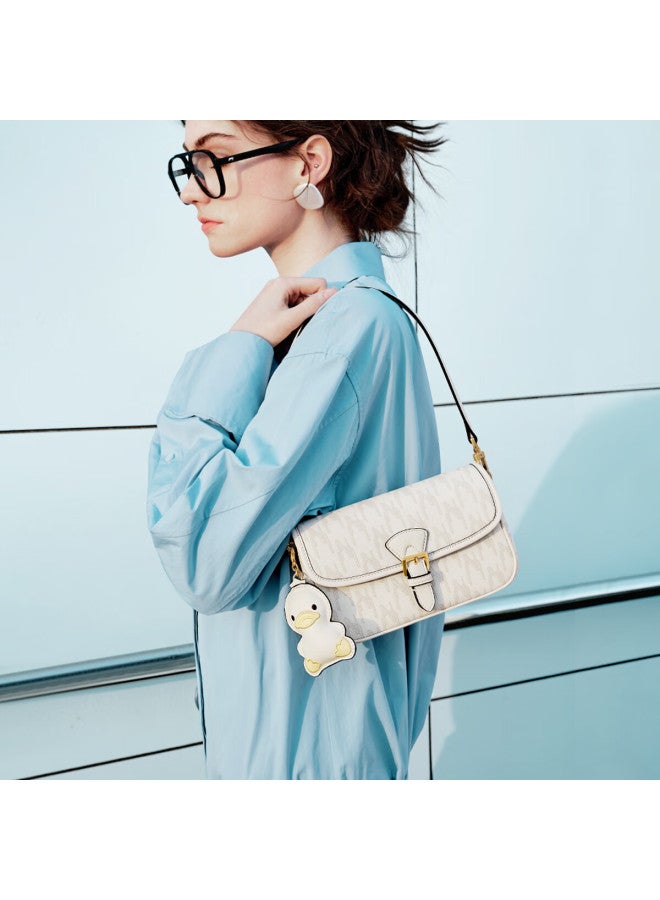 Nucelle Women's Handbag, New Light Luxury Niche Small Square Bag, Commuter Shoulder Crossbody Ladies Purse, Birthday Gift For Wome - Image 2