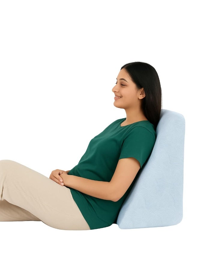 Orthopedic Bed Wedge Cushion – Memory Foam Support for Back & Neck Pain, Acid Reflux & Leg Elevation