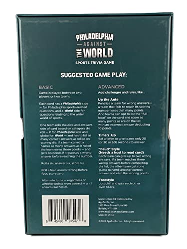 You Gotta Know Philadelphia Against The World - Sports Trivia Game - Image 3