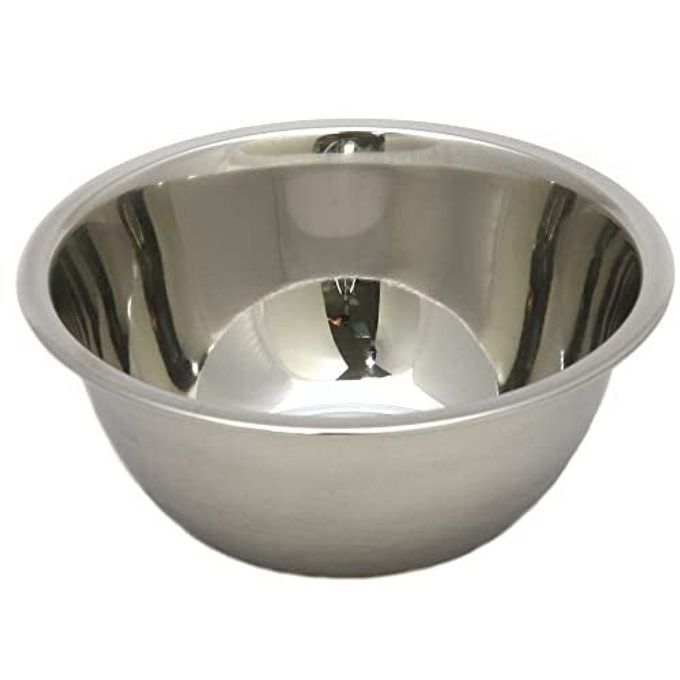 Chef Craft Brushed Mixing Bowl, 3/4 Quart, Stainless Steel