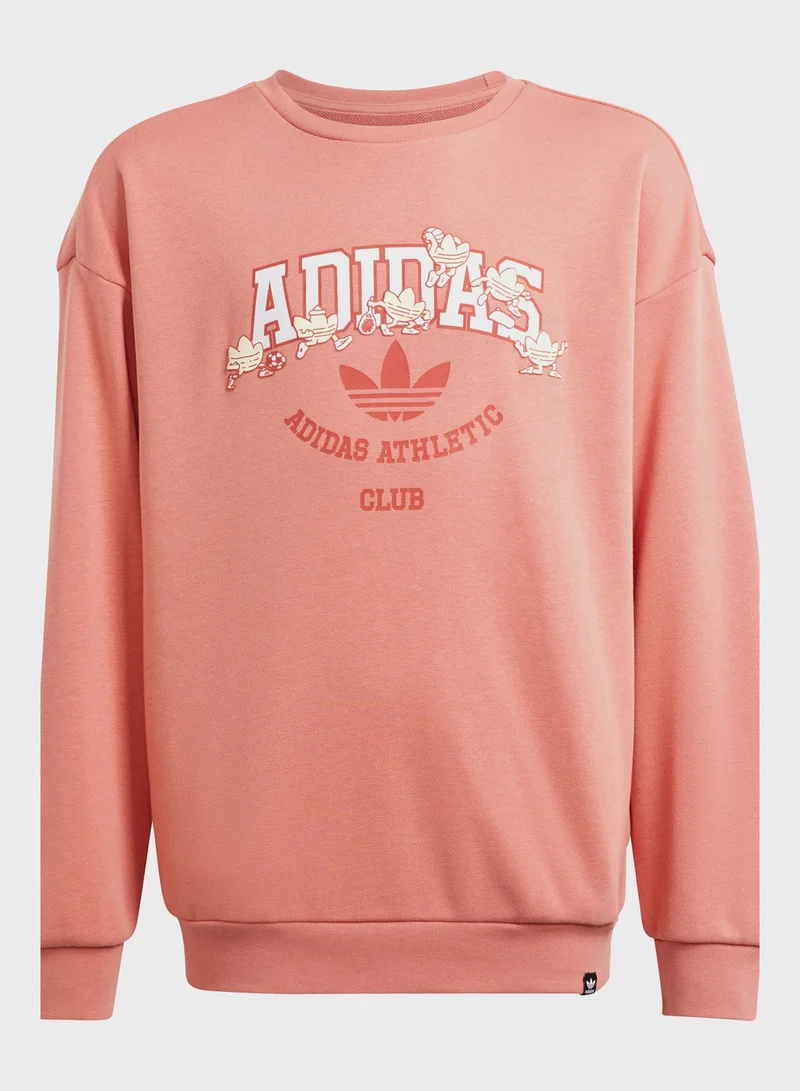 adidas Originals Kids Logo Sweatshirt