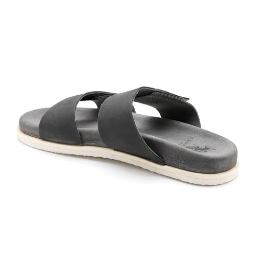 U.S. Polo Assn. Unisex GRIZ Slippers - (UK10) (US11) (2FD25271G07) - Image 3
